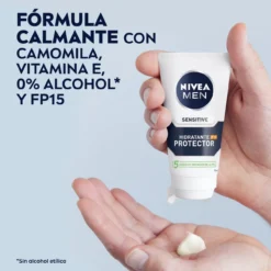 Men Sensitive Crema Hidratante Protector