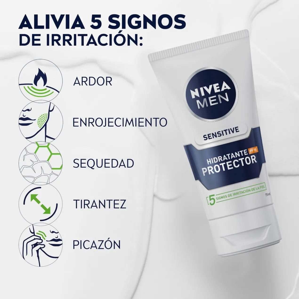 Men Sensitive Crema Hidratante Protector