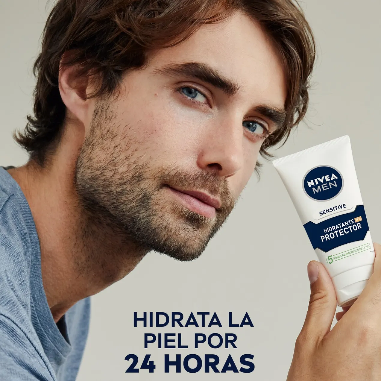 Men Sensitive Crema Hidratante Protector