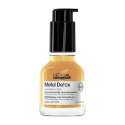 Metal Detox Aceite Concentrado Protector antirotura para todo tipo de cabello, más fuerza y brillo