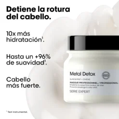 Metal Detox Mascarilla para Cabello Dañado y Teñido
