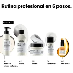 Metal Detox Mascarilla para Cabello Dañado y Teñido