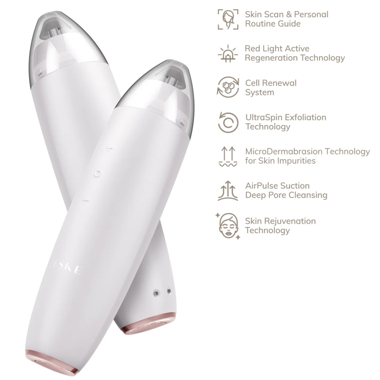 Microdermabrasion Blackhead Remover 7 en 1