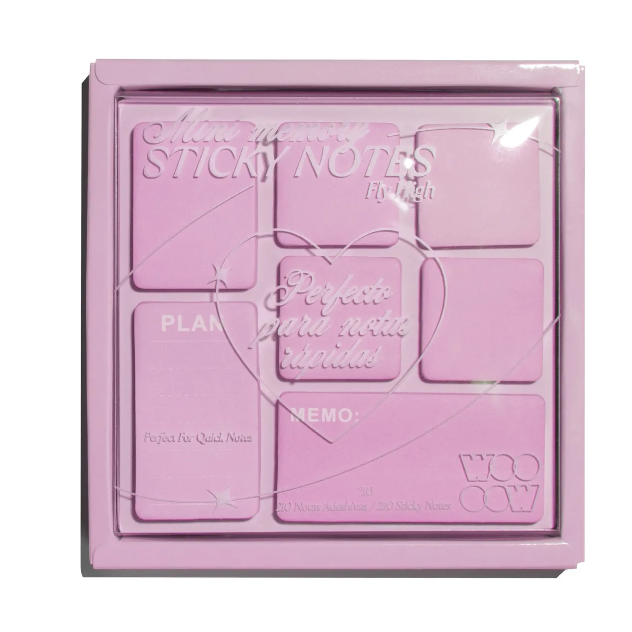 Mini Memory Sticky Notes Notas Adhesivas