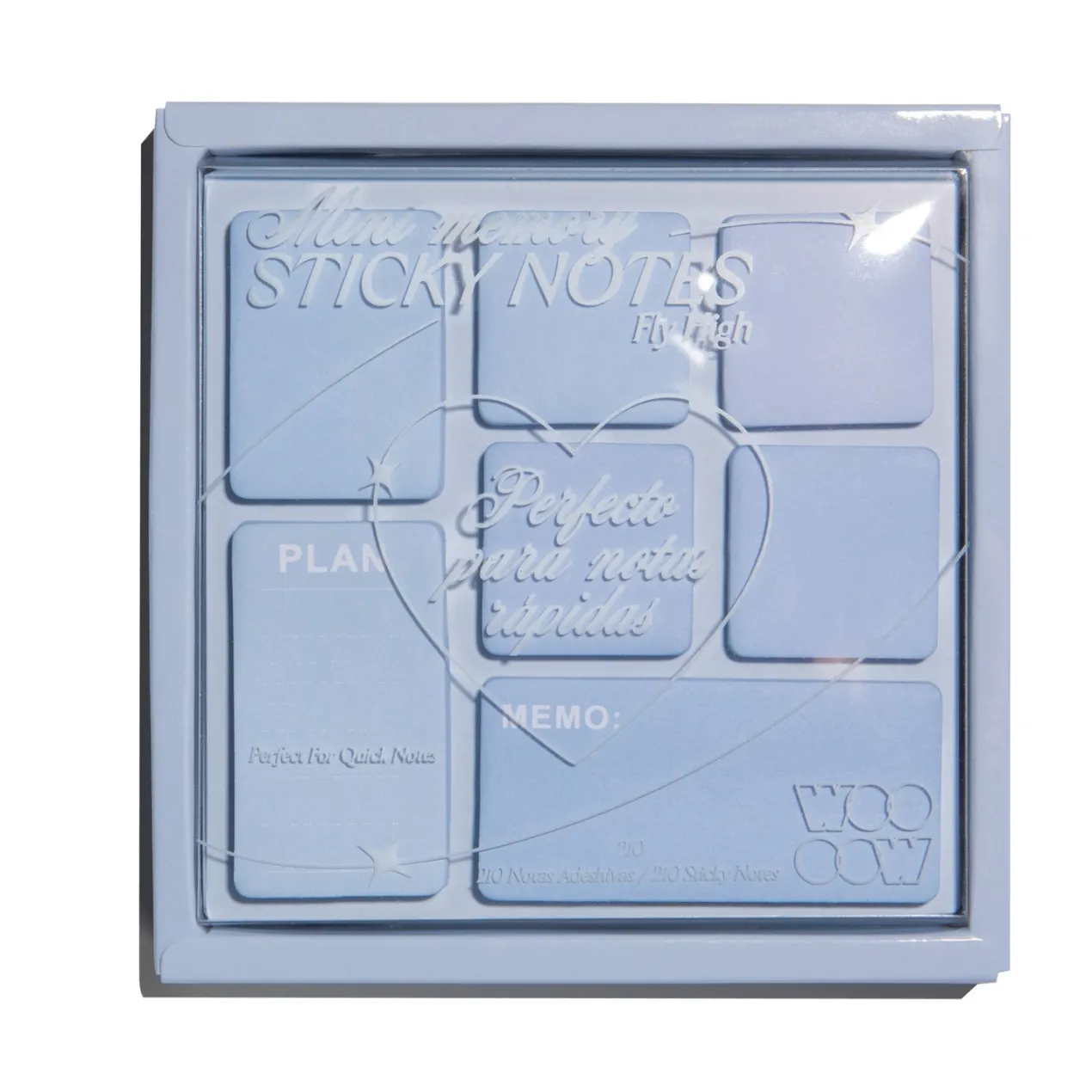 Mini Memory Sticky Notes Notas Adhesivas