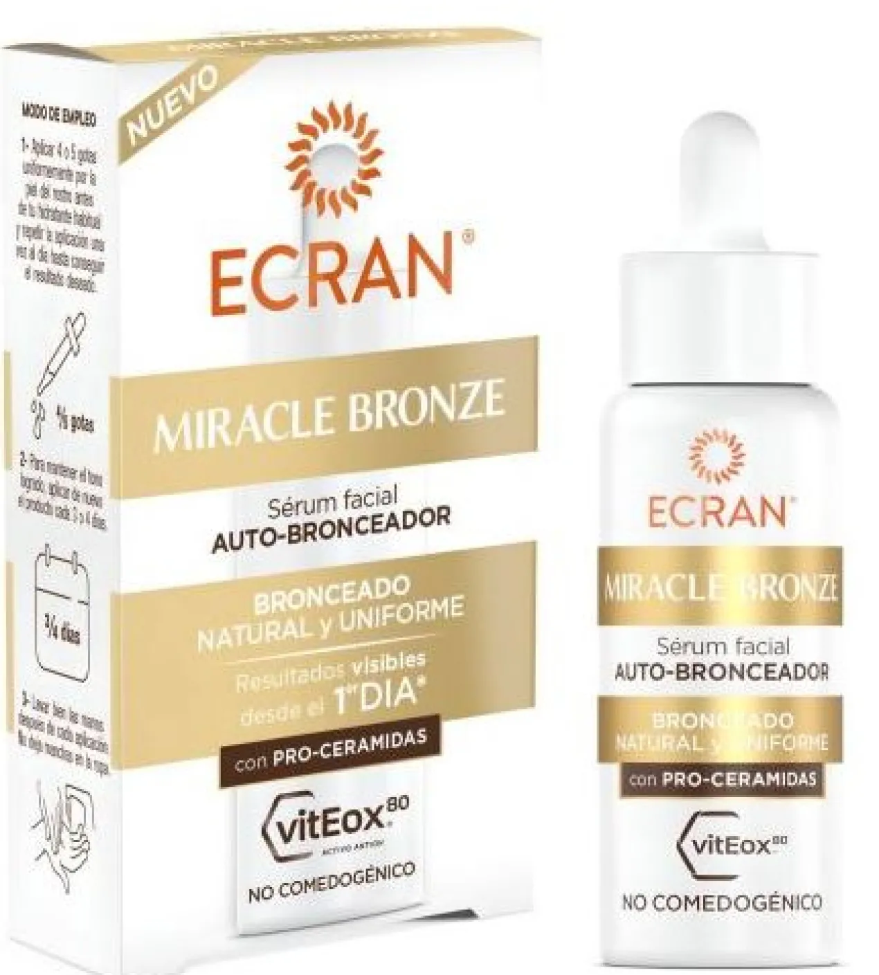 Miracle Bronze Sérum Facial Auto-Bronceador