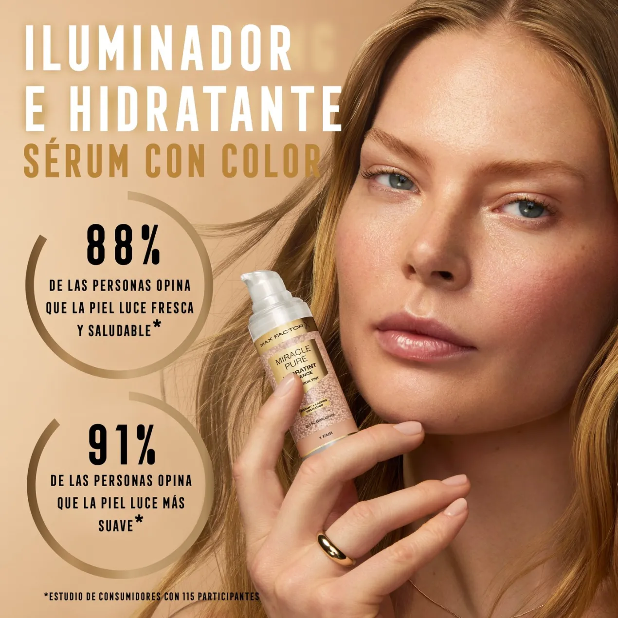 Miracle Pure Hydratint Essence Base de Maquillaje