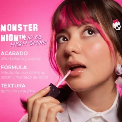 Monster High™ Lip Oil High Shine Pink Coffin Aceite Labial