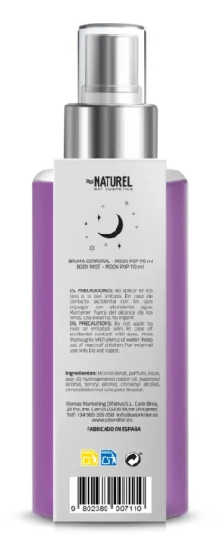 Moon Pop Body Mist Violeta y Vainilla
