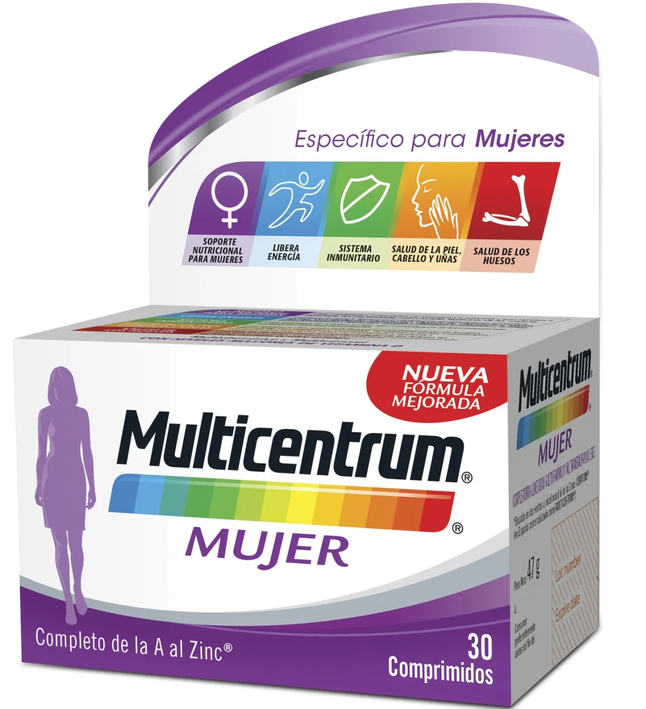 Mujer Multivitamínico Y Multimineral