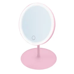 Must Have Espejo Redondo Led y Soporte