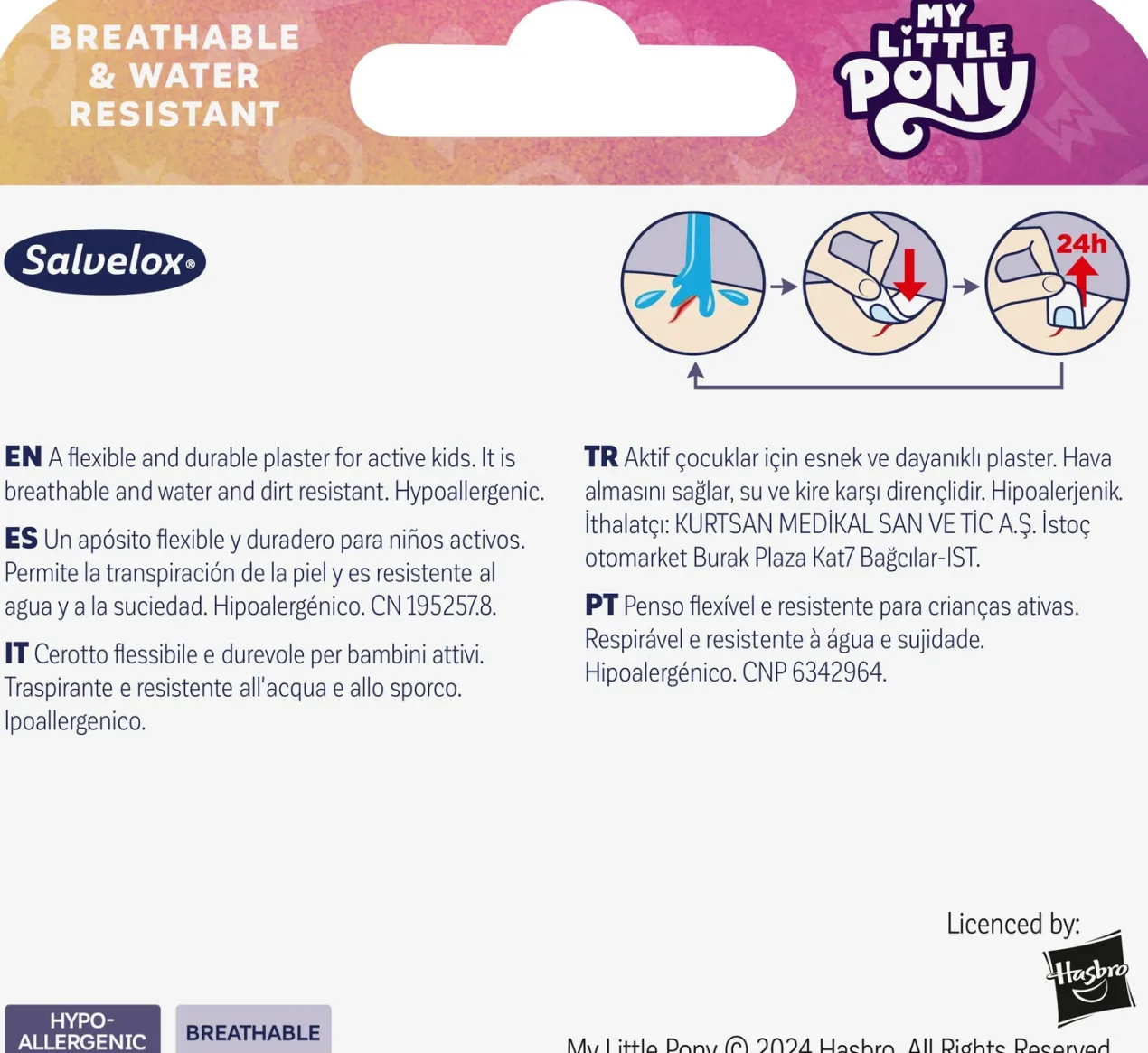 My Little Pony Apósito Infantil