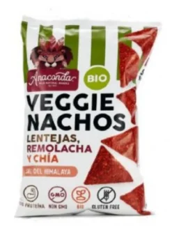 Nachos Veggie Lentejas/Remolacha/Chia