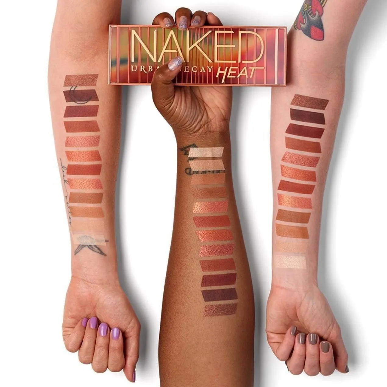 Naked Heat Palette Paleta de sombras de ojos