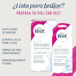 Neceser Bandas de Cera Depilatoria