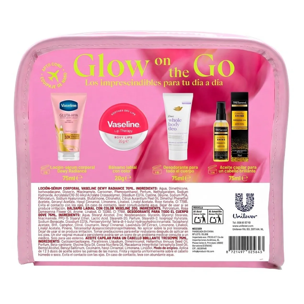 Neceser Minis Glow on the Go