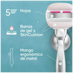 Neceser Venus Comfortglide Aroma Sugarberry + Recambios + Soporte