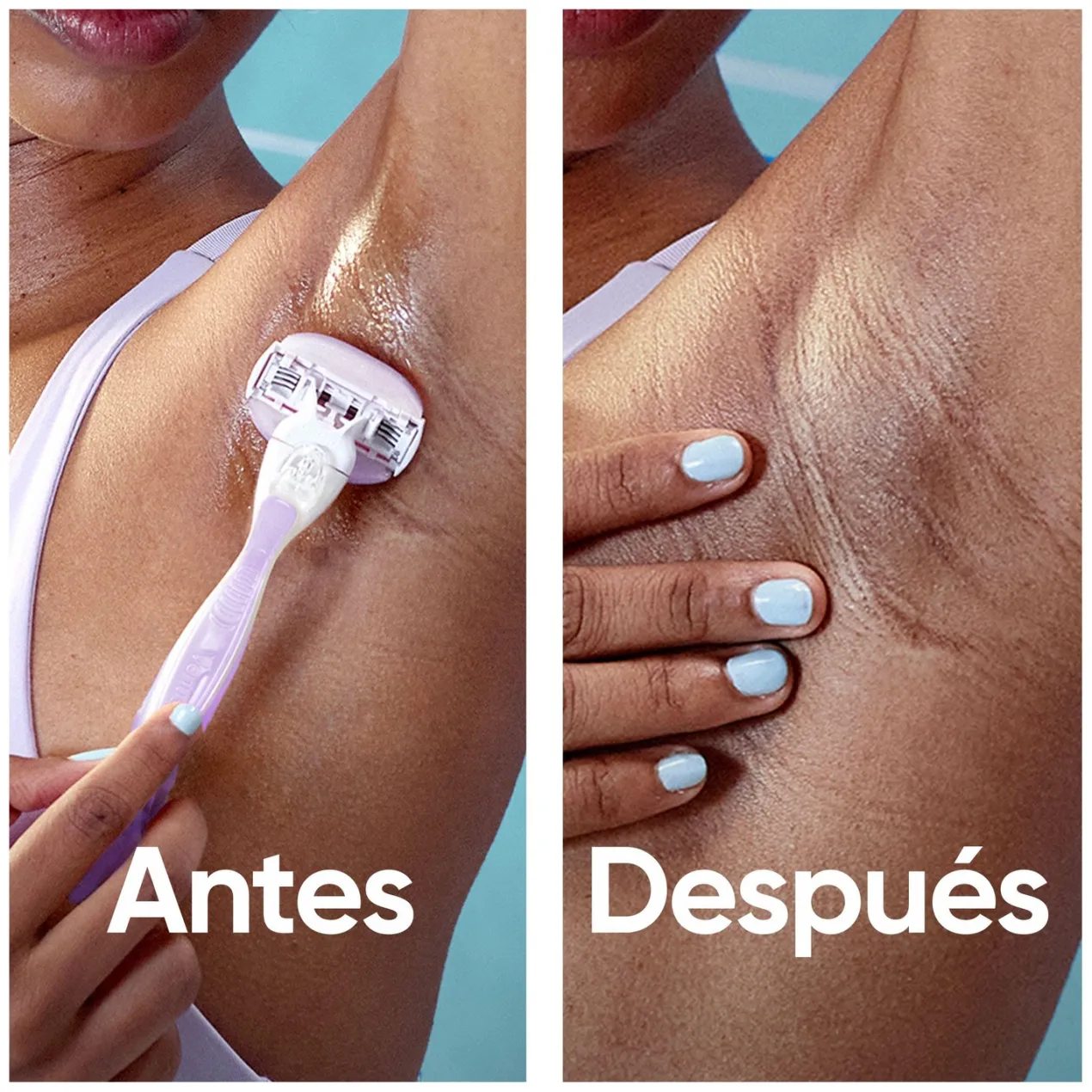 Neceser Venus Comfortglide Maquinilla + Recambios + Soporte Ducha