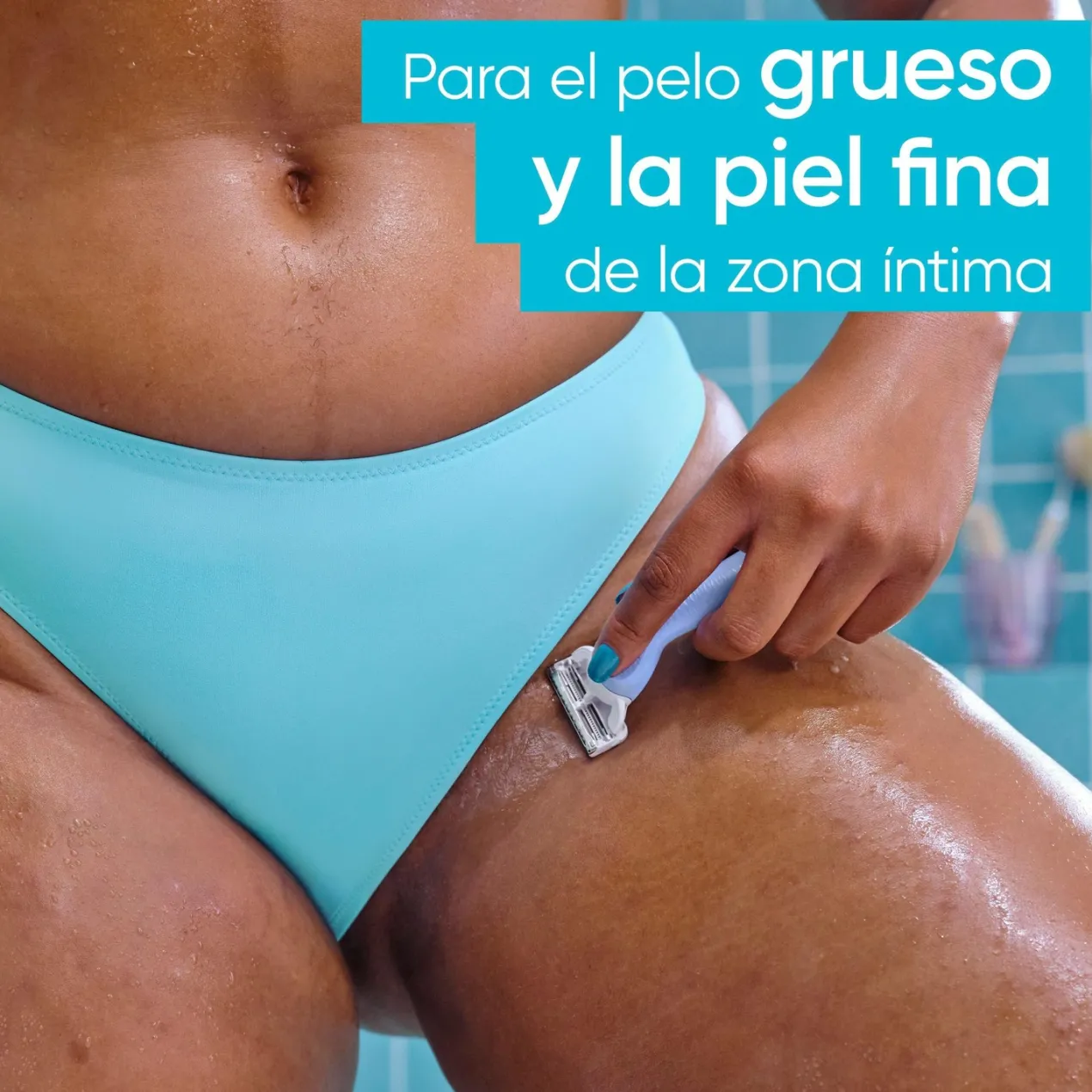 Neceser Venus Maquinilla y Recambios Zona íntima + Soporte
