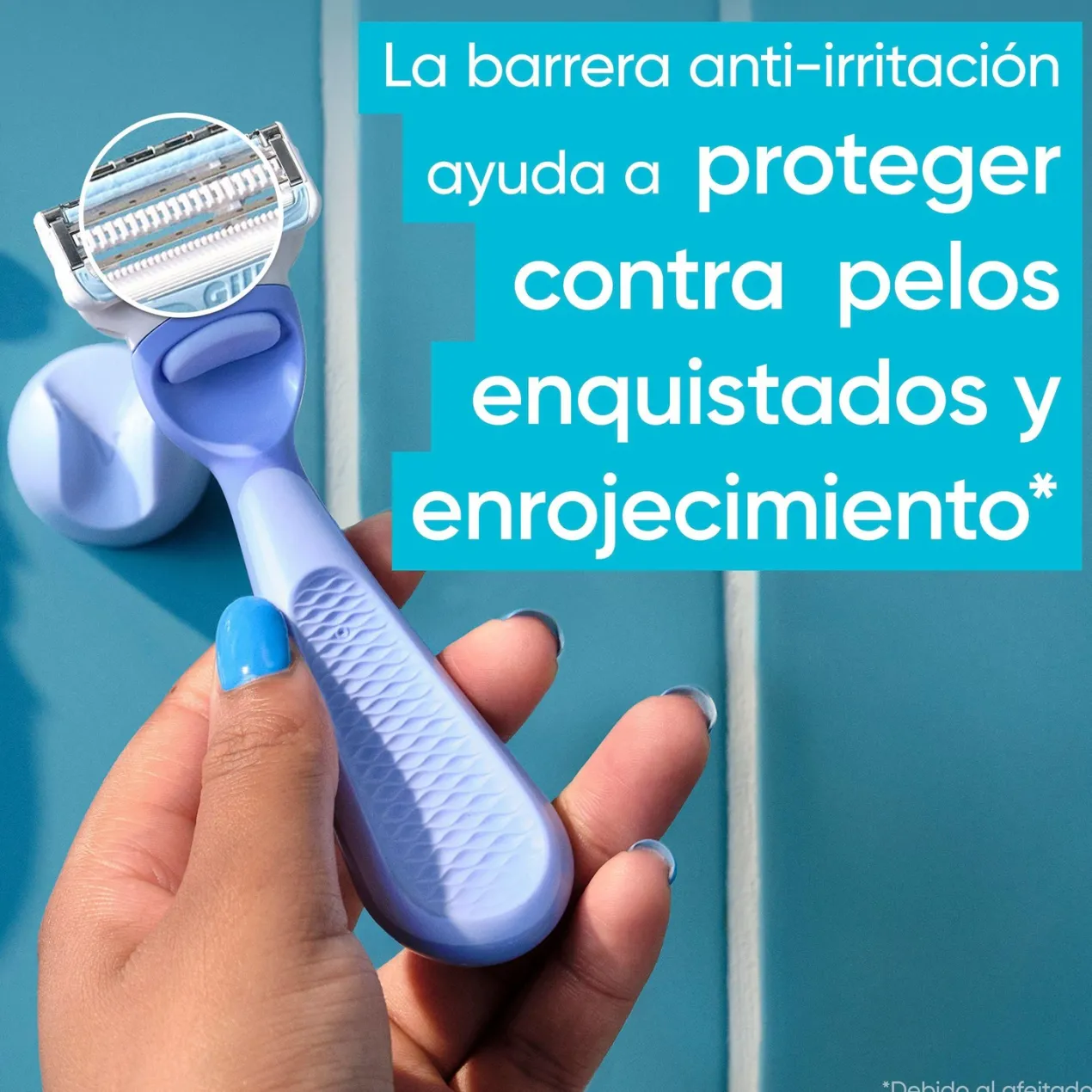 Neceser Venus Maquinilla y Recambios Zona íntima + Soporte