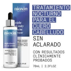 Night Density Rescue Serum Antioxidante Densificador del Cabello