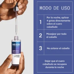 Night Density Rescue Serum Antioxidante Densificador del Cabello