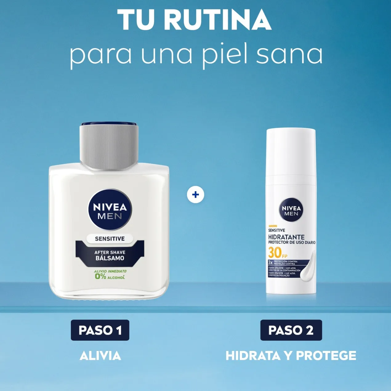 Nivea MEN Sensitive Crema Hidratante SPF30