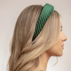 Oh My Hair Diadema Acolchada Relieve Verde