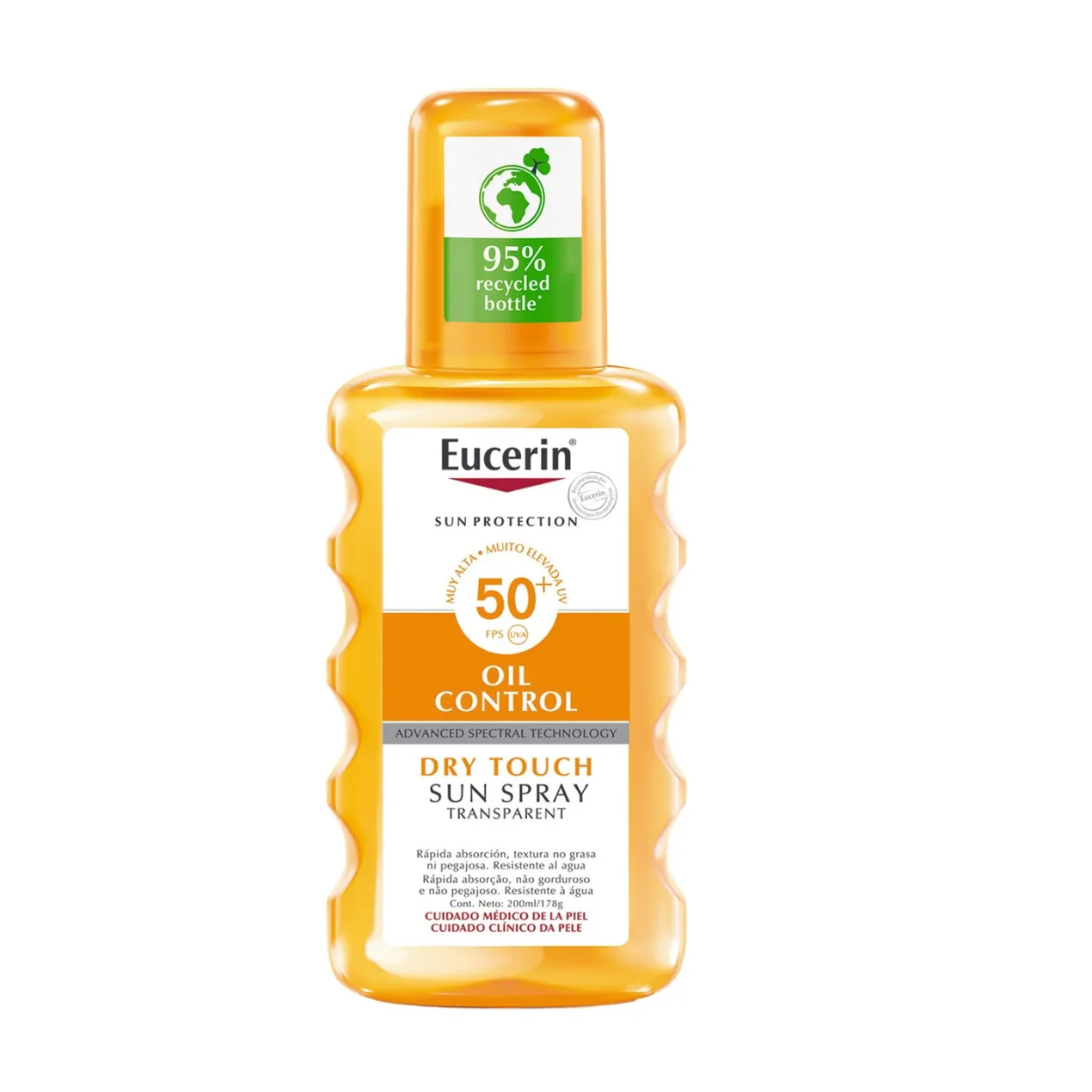 Oil Control Dry Touch Spray Transparente FPS 50+