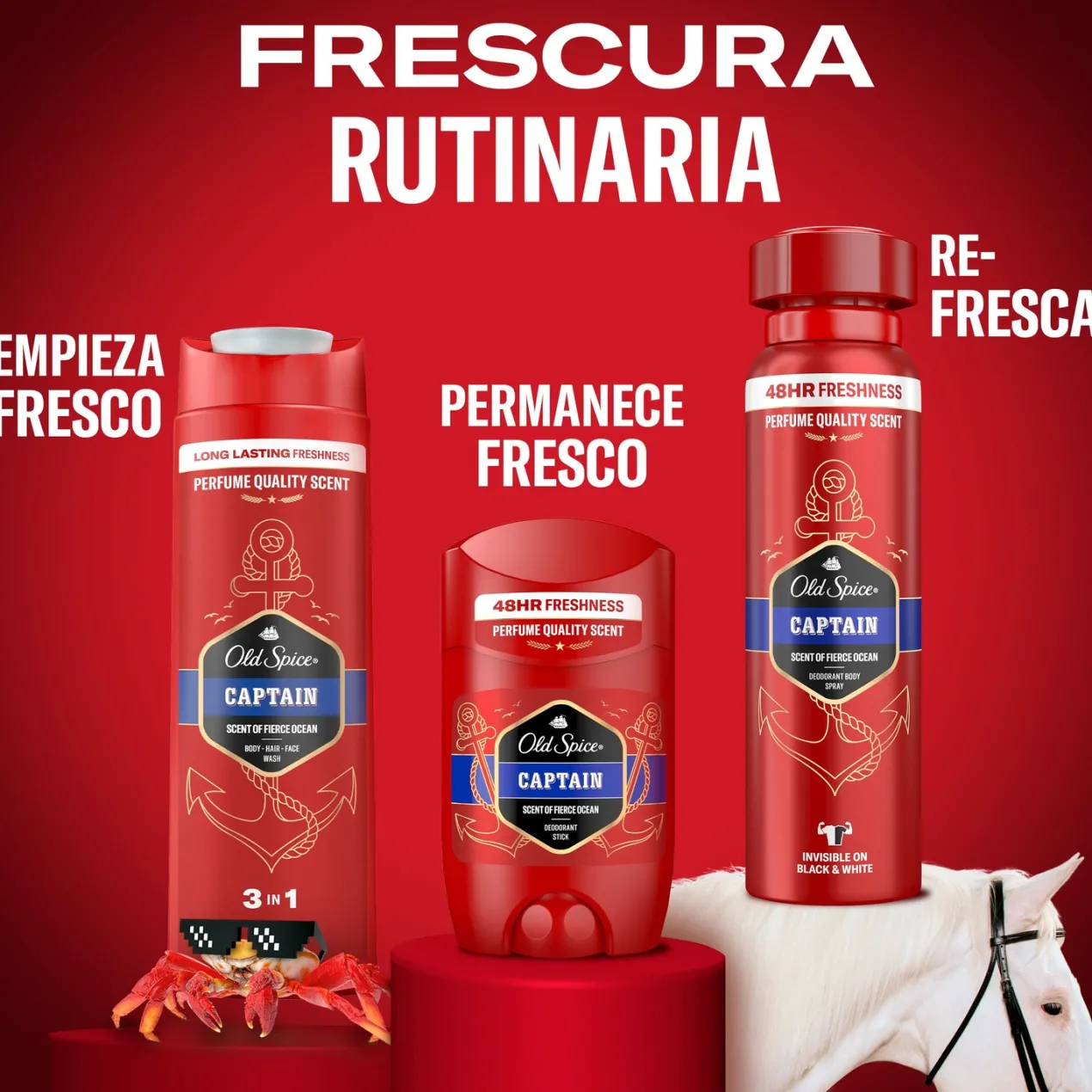 Old Spice Captain Bolsa De Viaje Set De Regalo