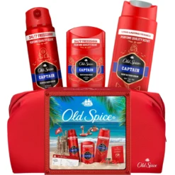 Old Spice Captain Bolsa De Viaje Set De Regalo