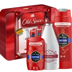 Old Spice Captain Caja de Metal Set de Regalo