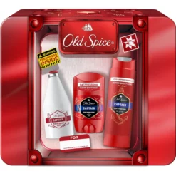 Old Spice Captain Caja de Metal Set de Regalo
