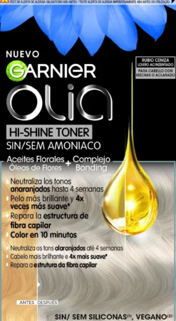 Olia Hi-Shine Toner para cabello decolorado o aclarado