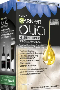 Olia Hi-Shine Toner para cabello decolorado o aclarado
