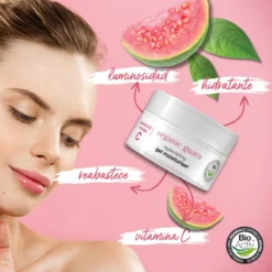 Organic Guava Gel hidratante facial de guayaba