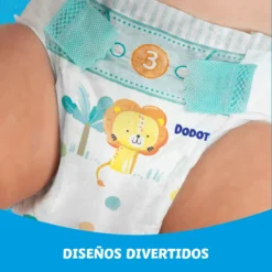Pañales Bebé Seco Talla 4 de 9 a 14 Kg