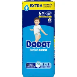 Pañales Extra Absorción Jumbo Pack Talla 6+