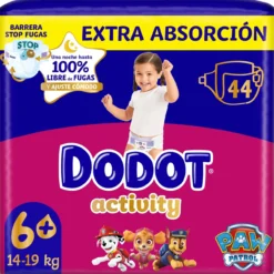 Pañales Extra Absorción Talla 6+ Activity