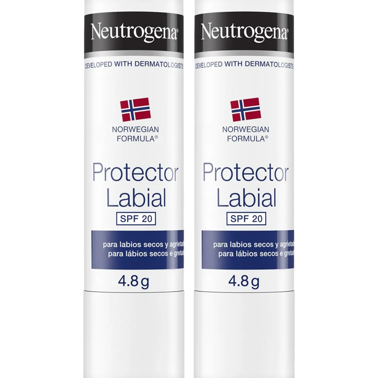 Pack Bálsamo Protector Labial Hidratante SPF20 Labios Secos