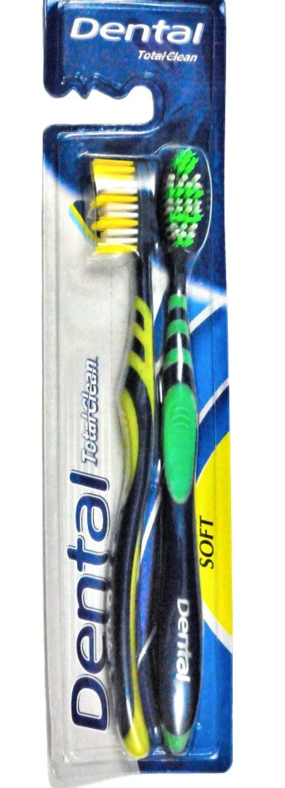 Pack 2 Cepillos de Dientes Total Clean-Medium