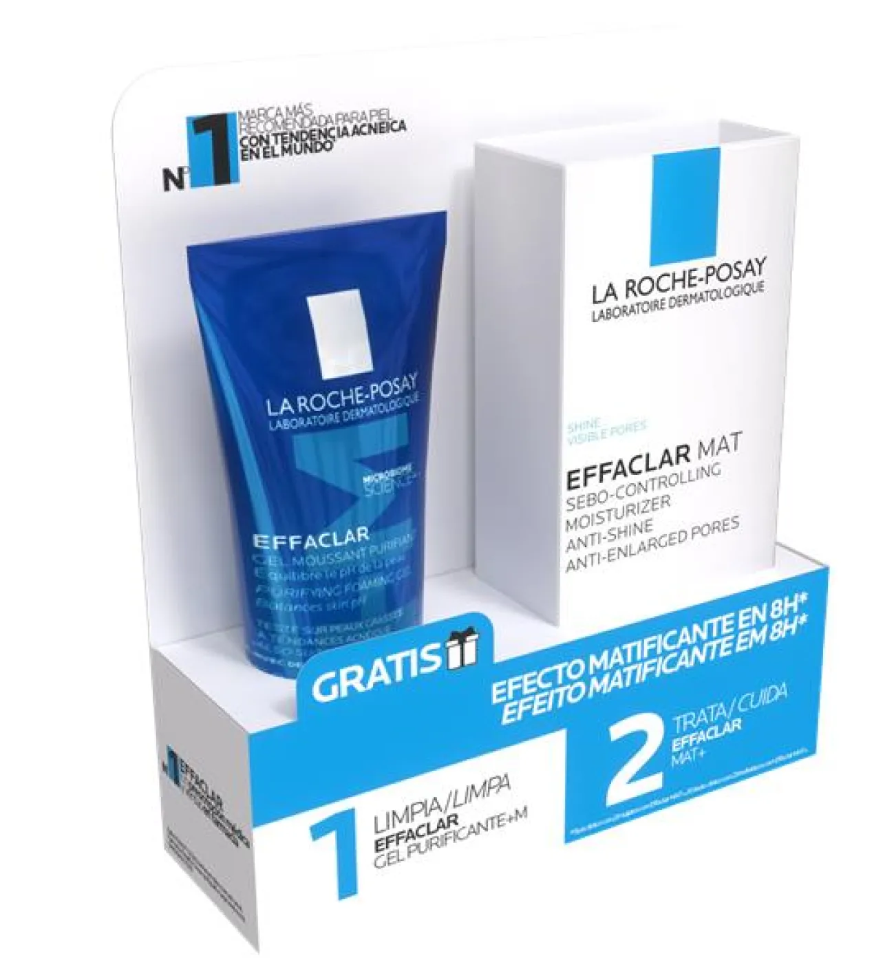 Pack Effaclar Mat Hidratante Matificante + Effaclar Gel Mousse