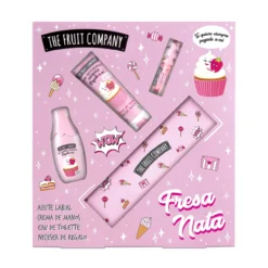 Pack Fresa Nata Colonia + Aceite Labial + Crema de Manos