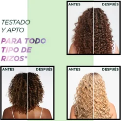 Pack Garnier Fructis Método Rizos Champú + Sérum + Mascarilla