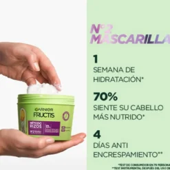 Pack Garnier Fructis Método Rizos Champú + Sérum + Mascarilla