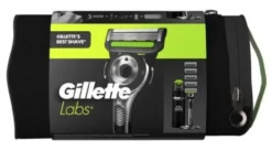 Pack GilletteLabs Maquinilla + Recambios + Gel + Soporte