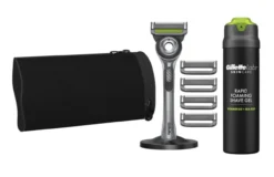 Pack GilletteLabs Maquinilla + Recambios + Gel + Soporte