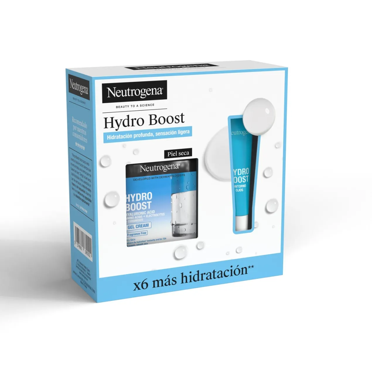 Pack Hydro Boost Crema Gel Facial Hidratante + Contorno de Ojos