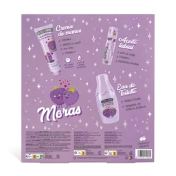 Pack Moras Aceite Labial + Crema de Manos + Eau de Toilette + Neceser
