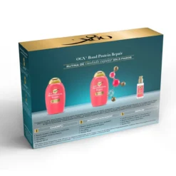 Pack OGX Bond Protein Repair Rutina Cabello Seco y Dañado